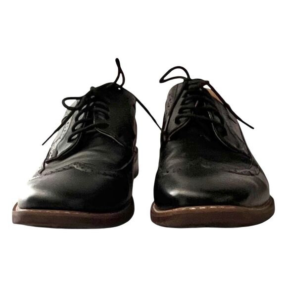 Mens Madden Black M-Amped Wingtip Derby Dress Shoes Lace Up Size 9M main image 5